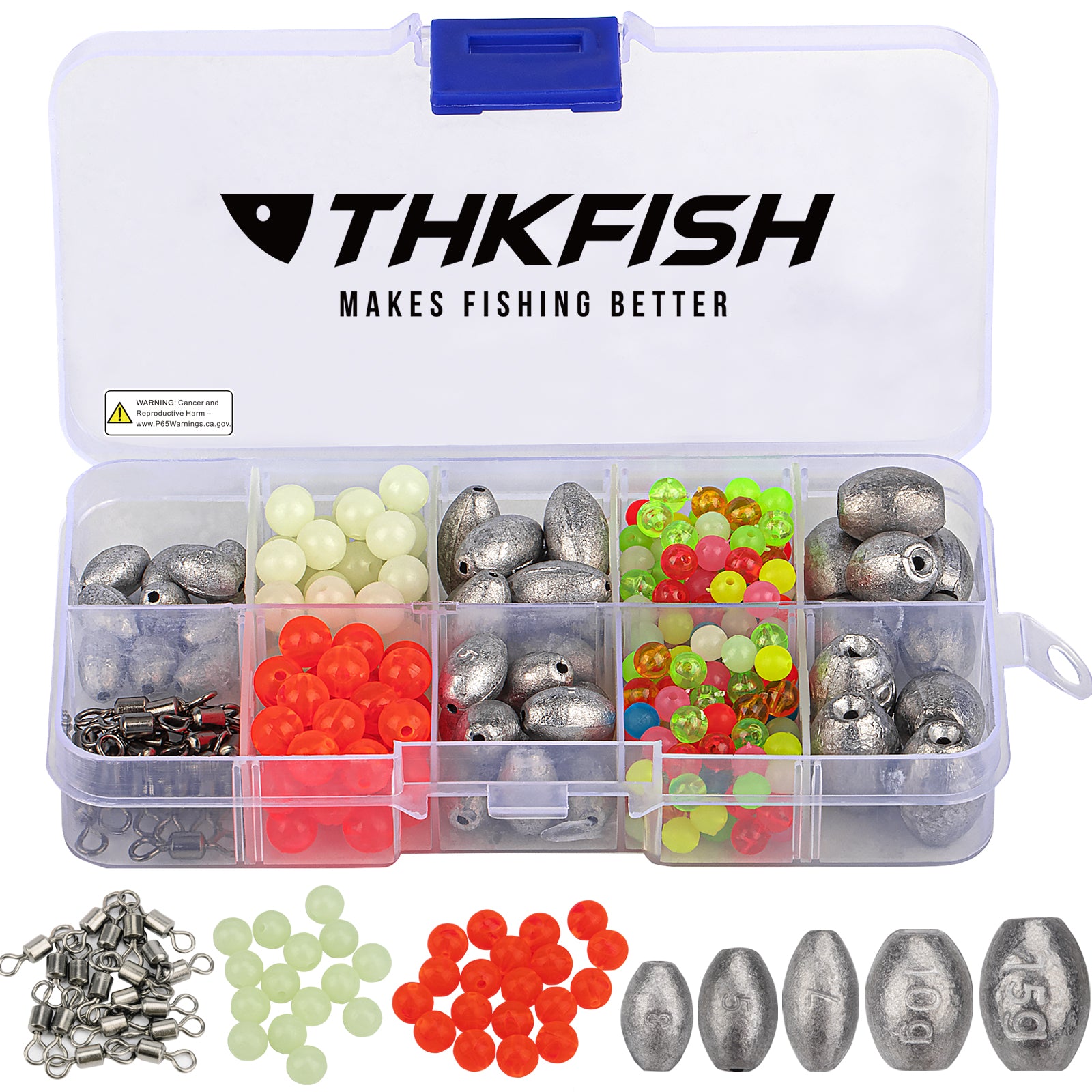 Buy THKFISH Fishing Weights Fishing Sinker Drop Shot Weights