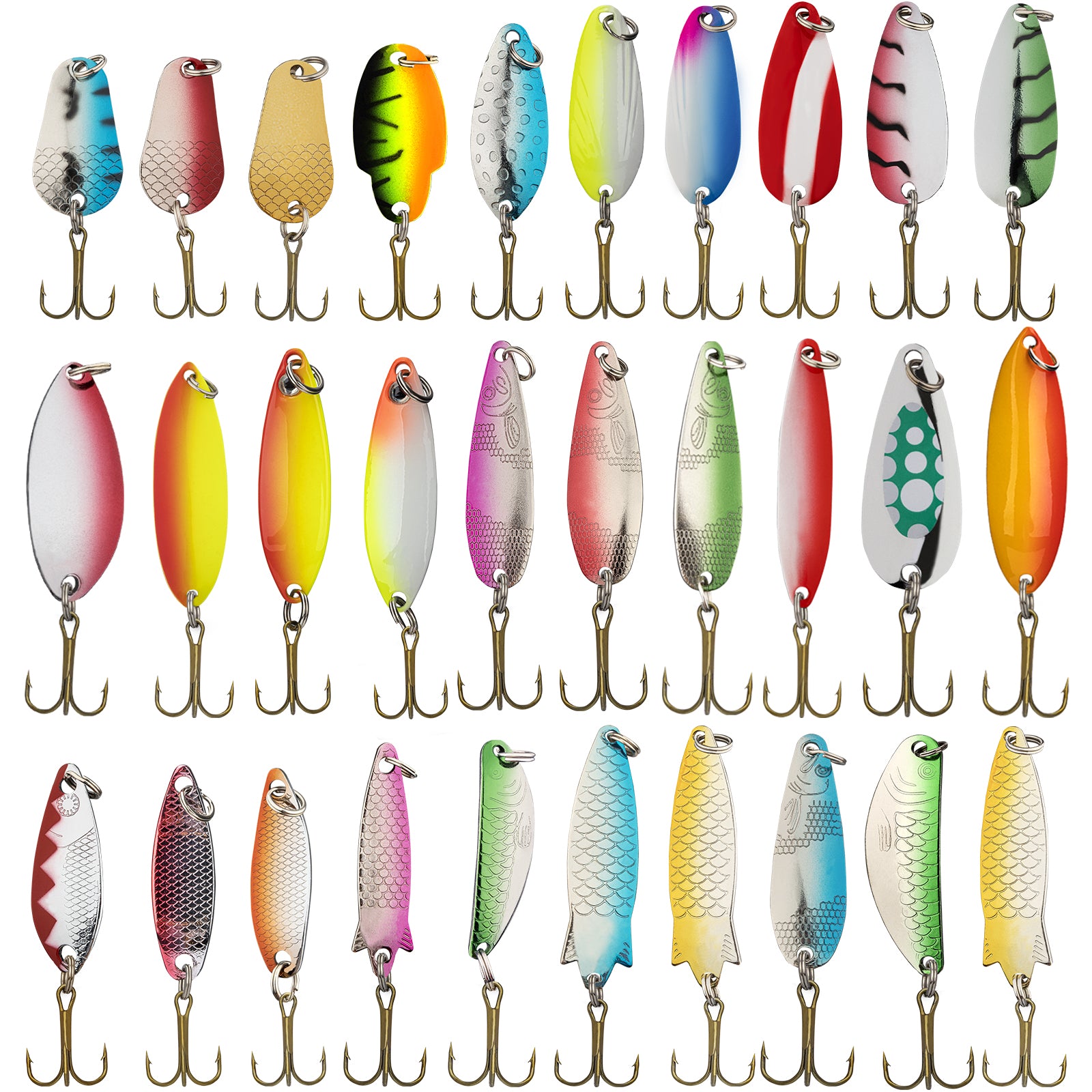 Fishing Lures Baits Tackle Fishing Spoon Lure
