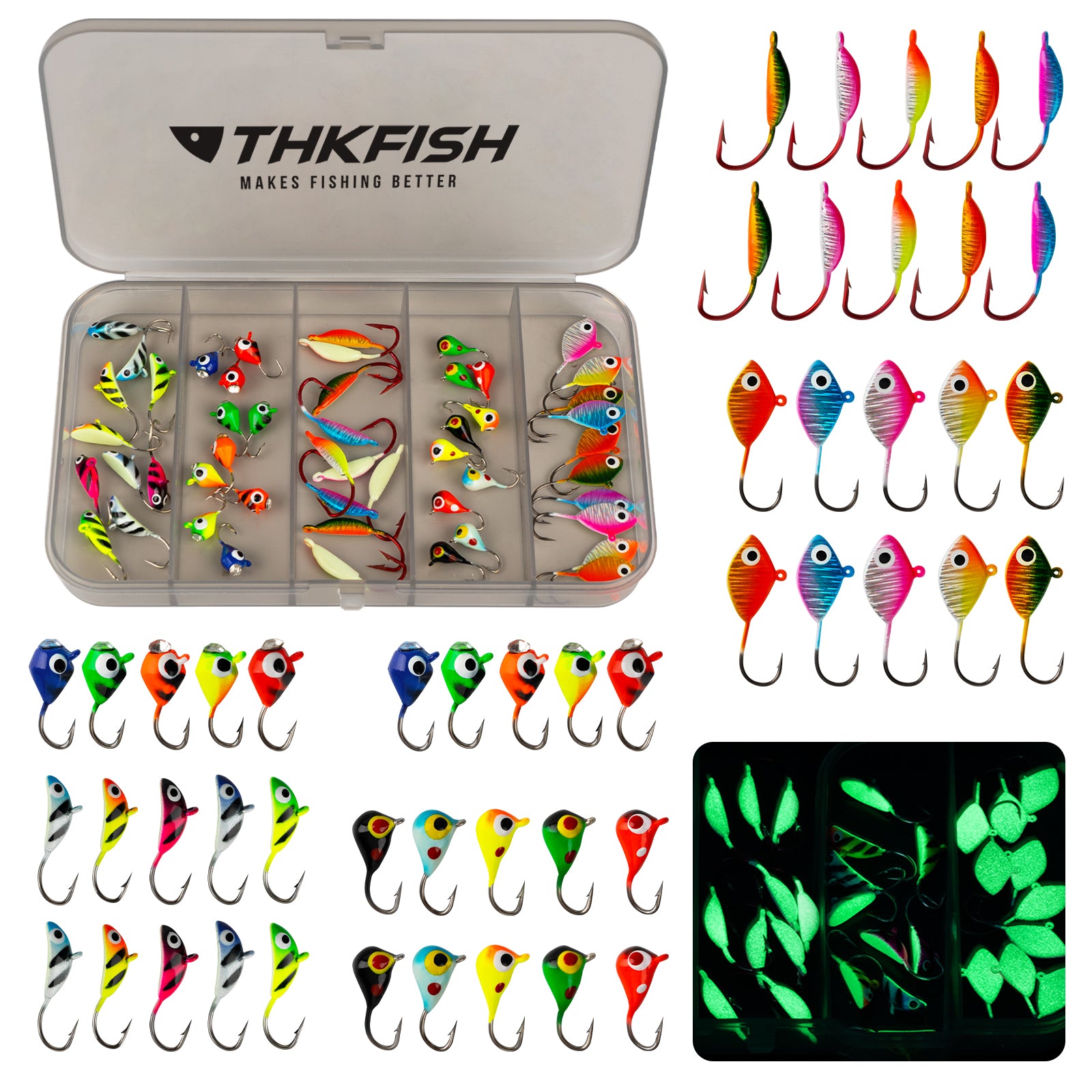 Cute Fruit Bag Accessories For Women Nils Master Hali Sukkula Jig - 35mm  Red Flo Glow Perch Fishing Lure 5/16 Oz Red Flo Glow Lure, image size:1600x1600