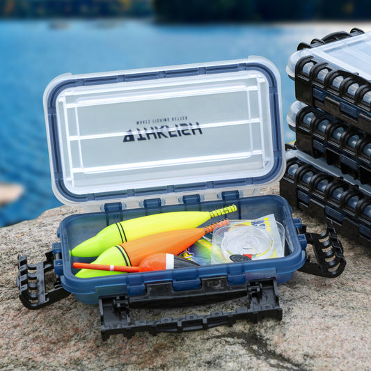 THKFISH 2/4PCS 3400/3500 Waterproof Tackle Box with Dividers