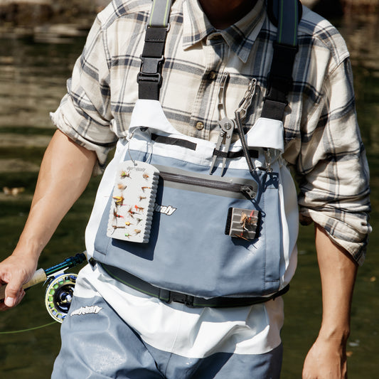 THKFISH Waterproof & Breathable Stockingfoot Fishing Chest Waders for Men