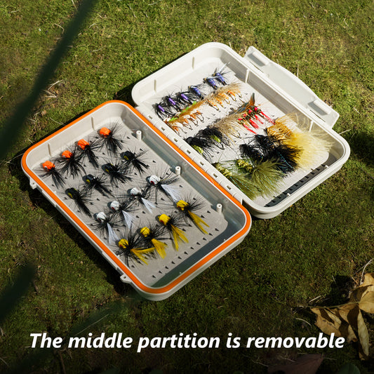 THKFISH 4 Layer Foam Waterproof Fly Fishing Box