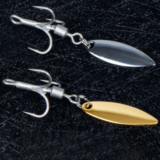 THKFISH 10PCS Treble Hooks with Spinner Bladed