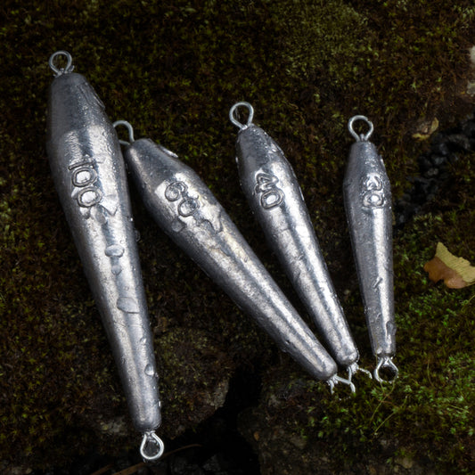 THKFISH 6 Sizes Trolling Sinkers Fishing Weights