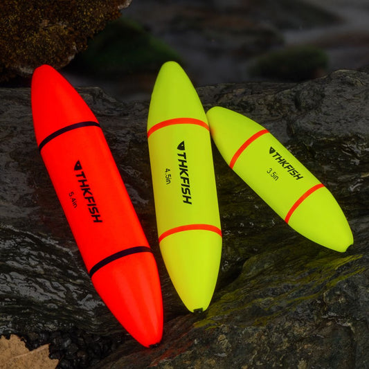 THKFISH 8PCS Catfish Floats Slip Bobbers for Saltwater Freshwater Fishing