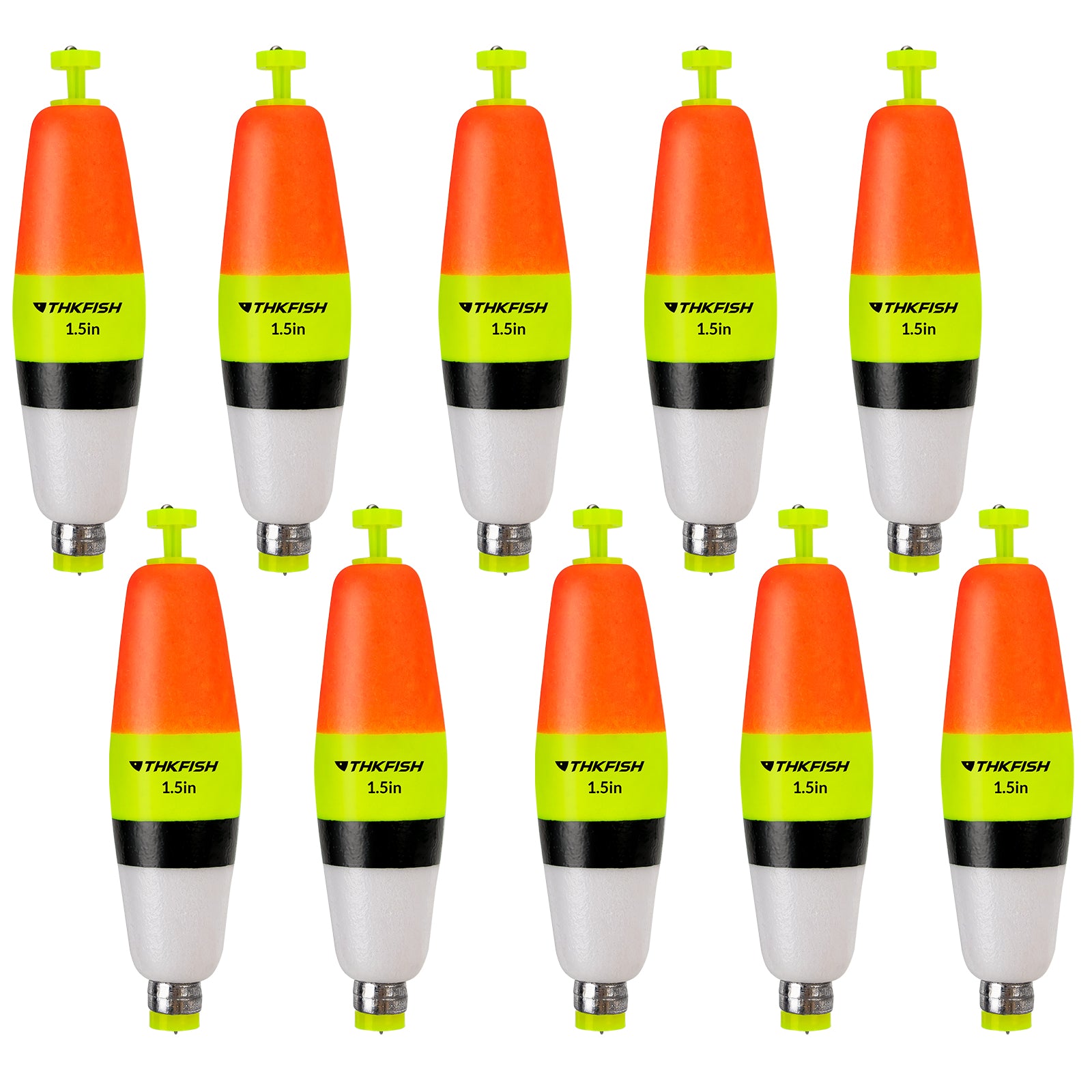  THKFISH Fishing Bobbers Fishing Floats Weighted Bobbers for  Fishing Popping Cork Float Rig Rattle Popping Cork Weighted Popping Floats  Saltwater Fishing Tackle YELLOWWIRE-3-4PCS : Sports & Outdoors