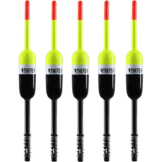 THKFISH 5/10pcs Slip and Fixed Fishing Bobbers Floats