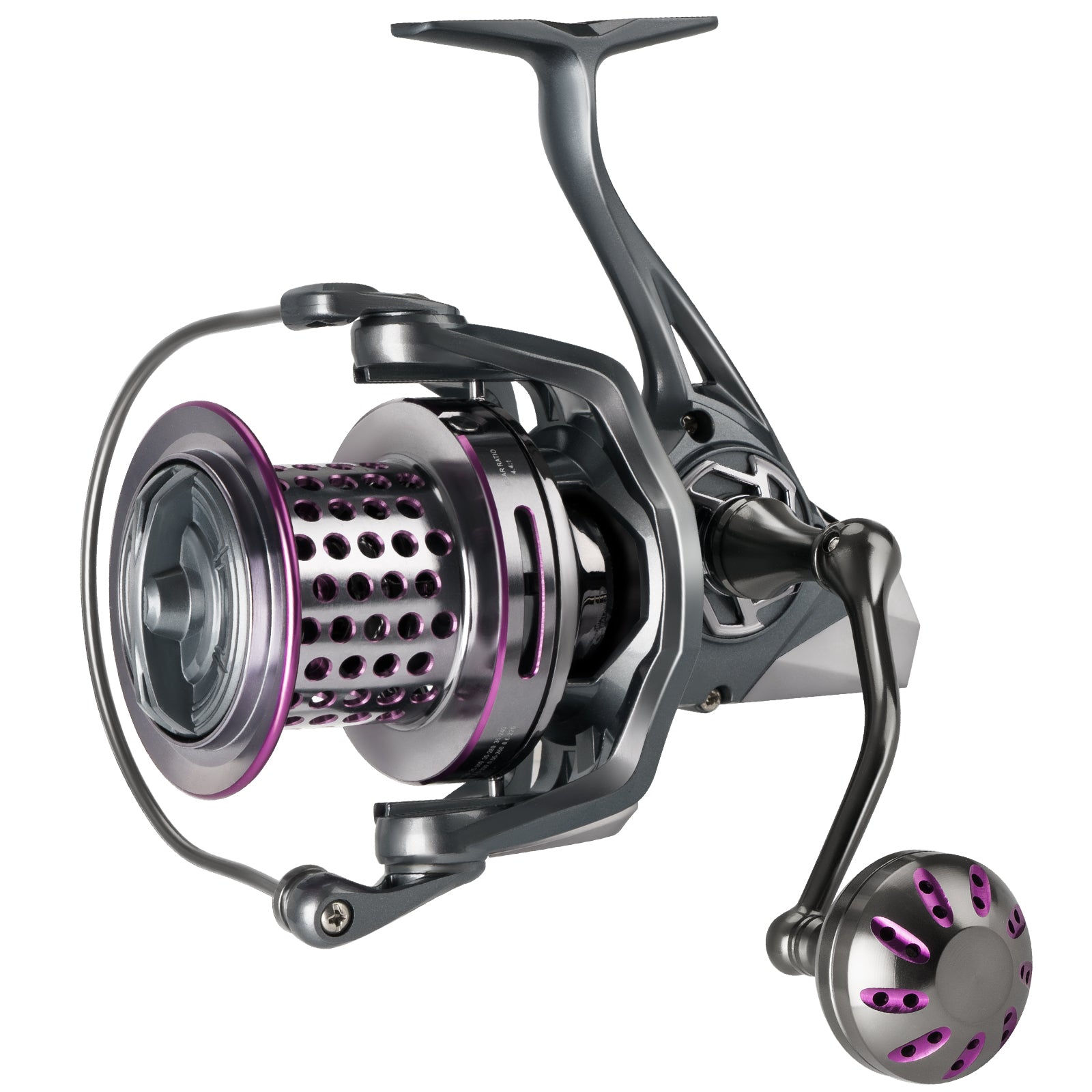 13 fishing purple reel A-13 Krazy 3 Series fishing with an entire arsenal of moving baits or working your finesse game to trick finicky fish THKFISH 13+1 BB Saltwater Surf