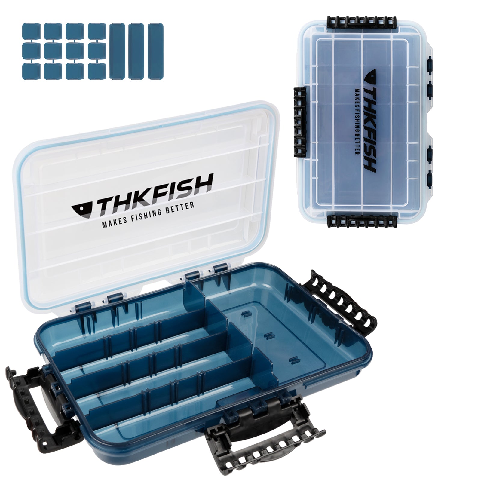 THKFISH 3600/3700 Large Fishing Tackle Lure Bait Box for Sale, 2PCS-3600 Tackle boxes