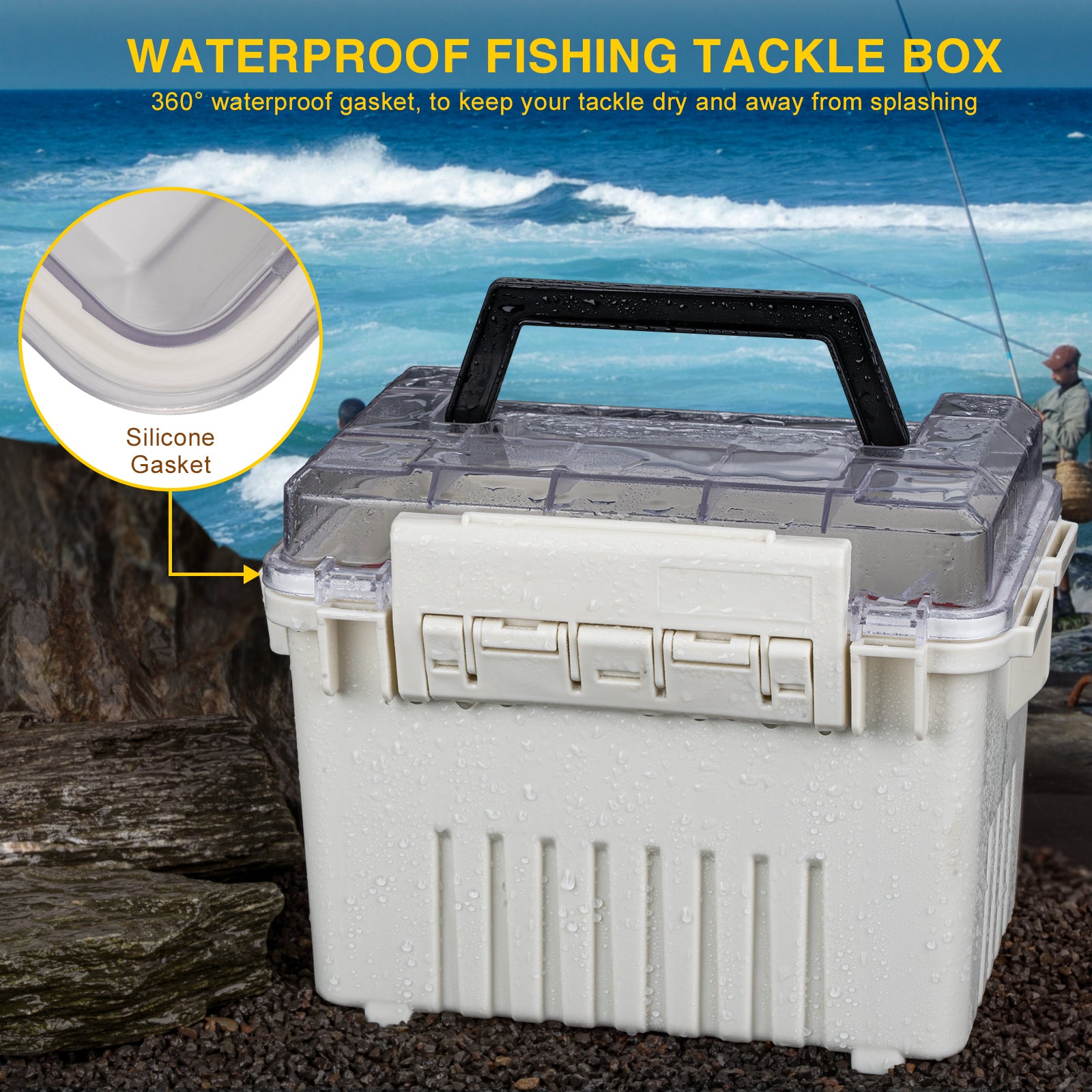 angular haul fishing box THKFISH Large Fishing Tackle Storage Box Organizer for Sale