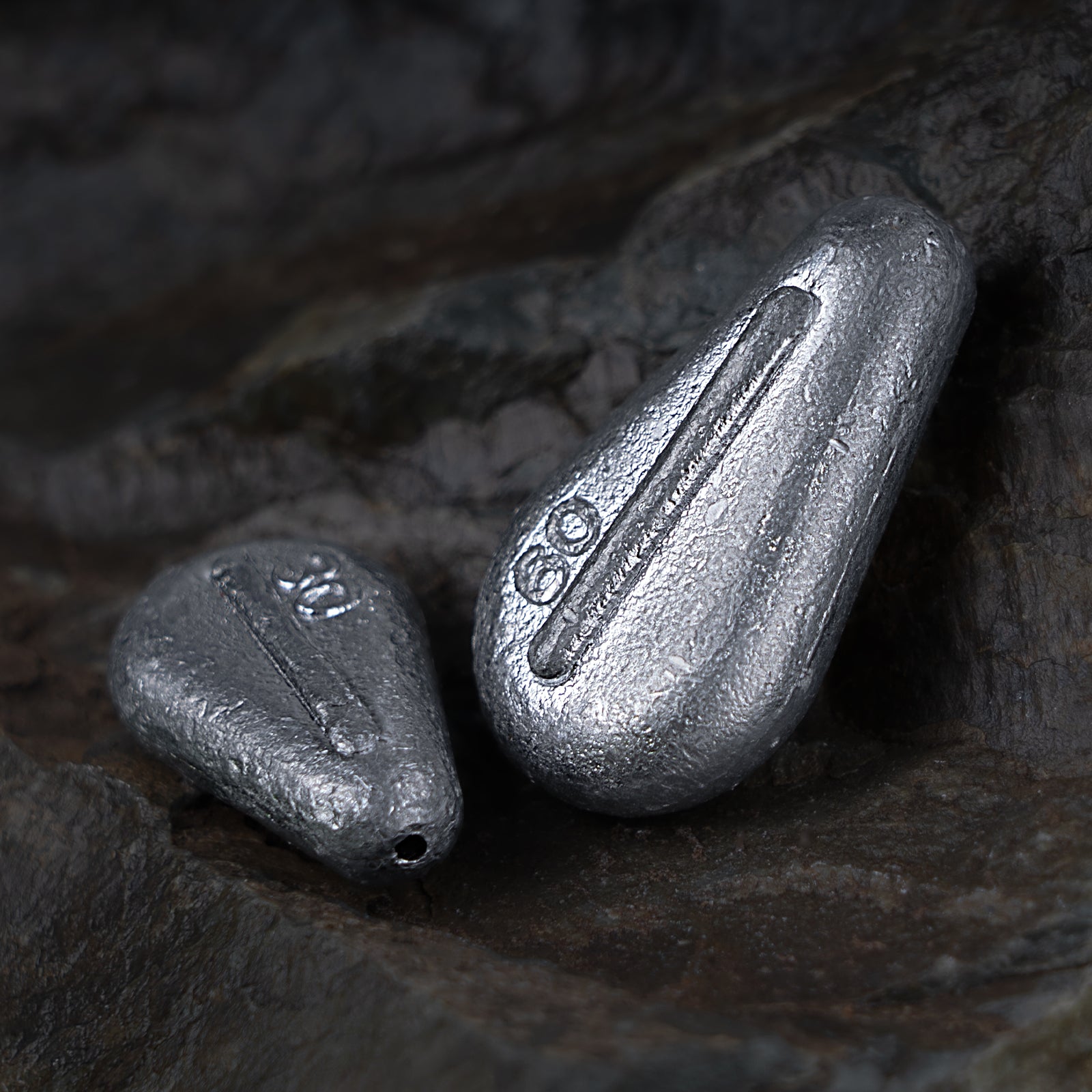 THKFISH Fishing Weights Sinkers No Roll Sinkers Lead Weights