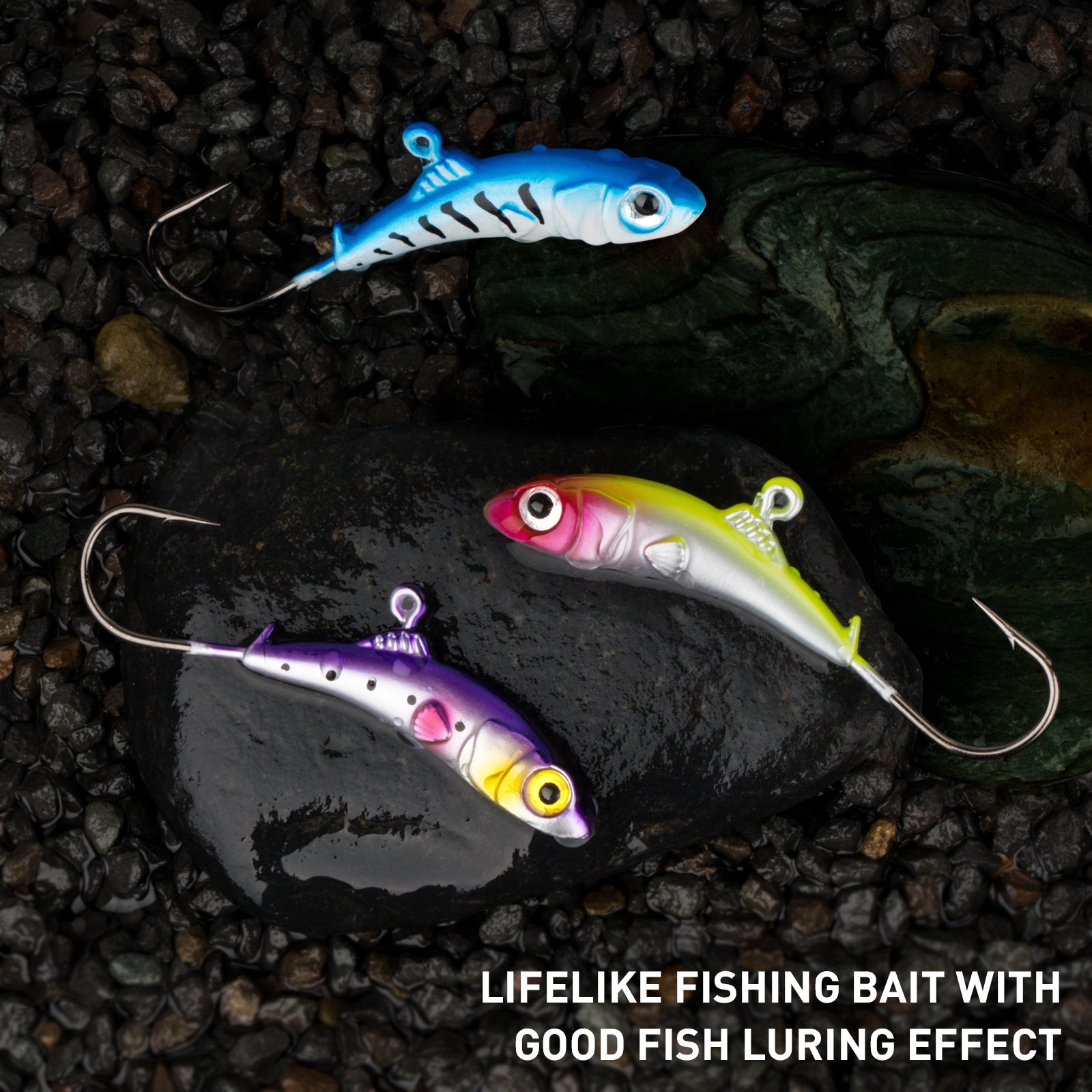 THKFISH 8PCS Ice Fishing Lures Jigs Heads Hooks Set THKFISH 8PCS Ice Fishing Lures Jigs Heads Hooks Set