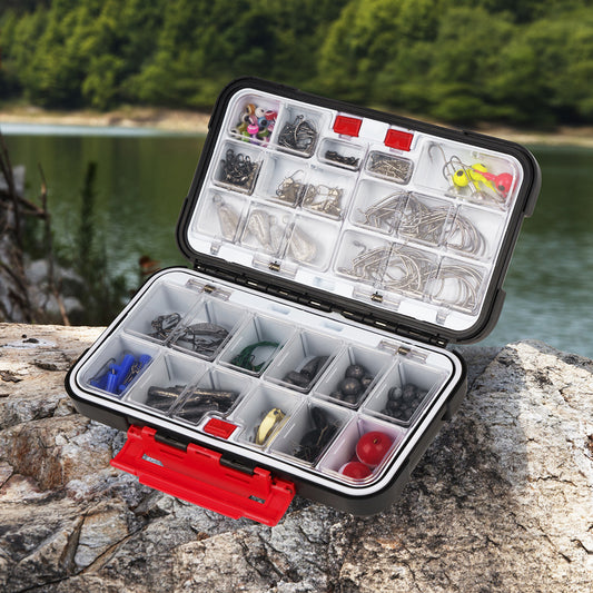 THKFISH 248pcs Fishing Accessories Kit with Tackle Box