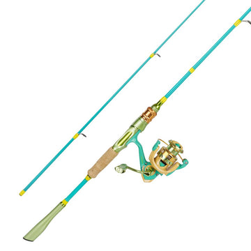 THKFISH 2Pcs Carbon Fiber Fishing Rod and Reel Combo