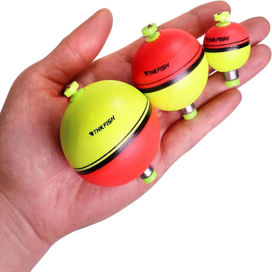 5Pcs EVA Foam Fishing Floats - LED Inline Bobbers For Pike & Camping Fishing Gear