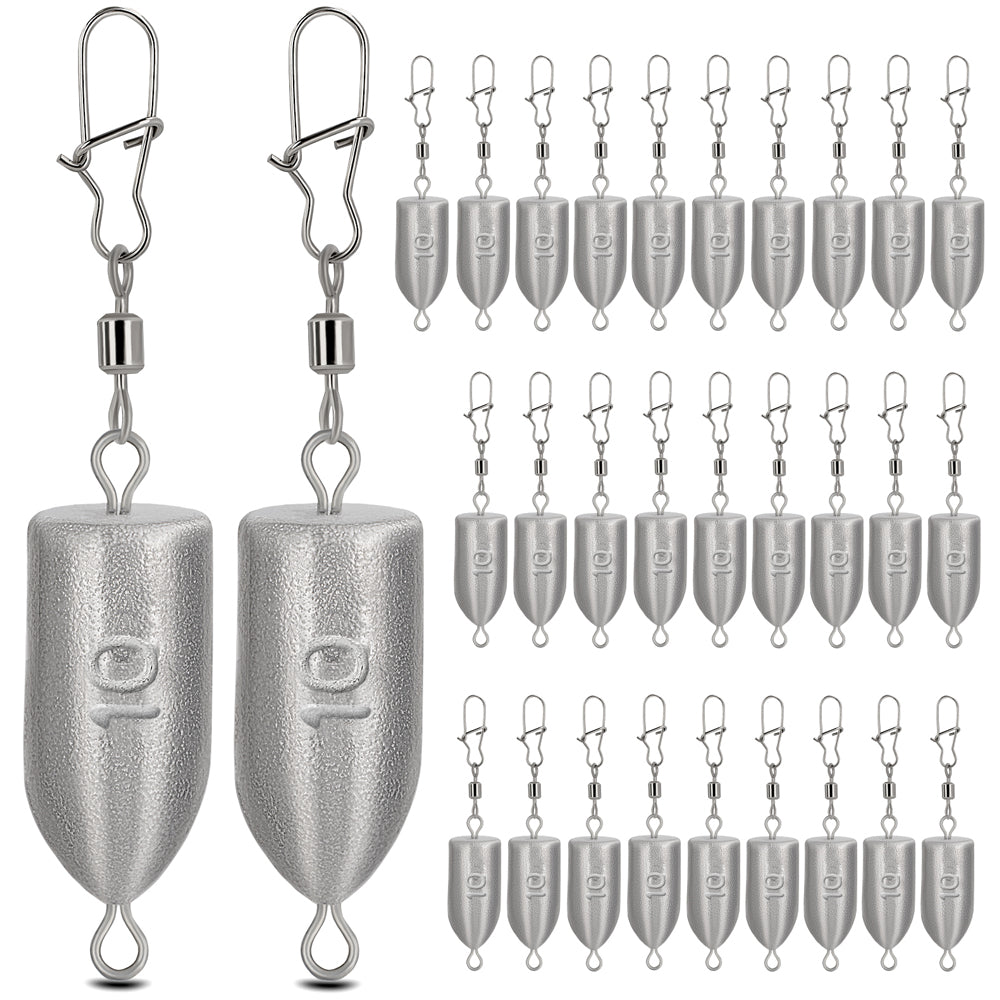 Drop Shot Weight 50-Pack S Skinny Lead Sinkers W