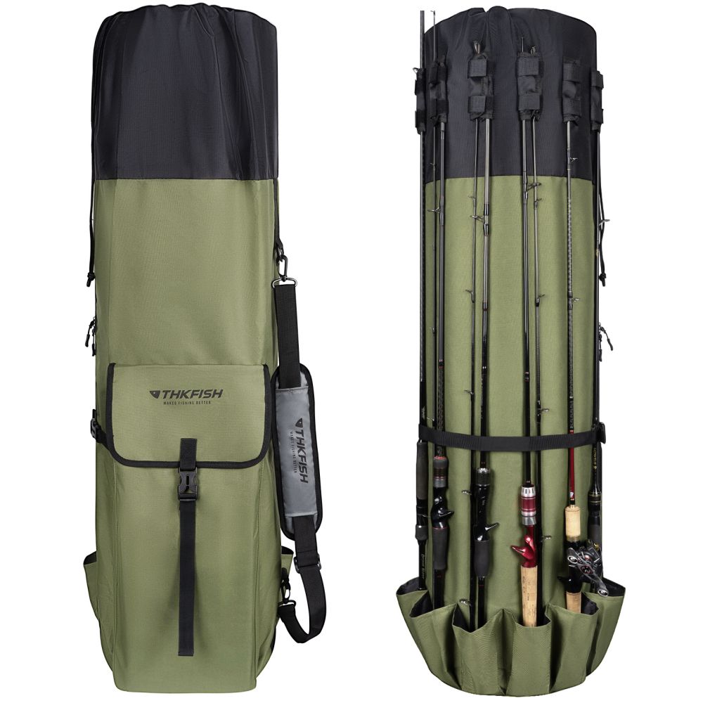 THKFISH 900D Oxford Cloth Fishing Rod Bag and Case