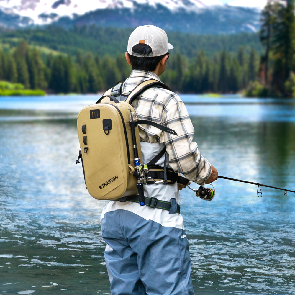 Fish Backpack Ac THKFISH Waterproof Backpack Bag For Fishing