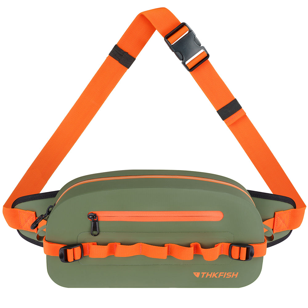 fishing tackle bum bags THKFISH Waterproof Large Bag Waist Pack free comfort during long distortion pedal SHAKESPEARE 7' Ugly Stik Radius:7 ft