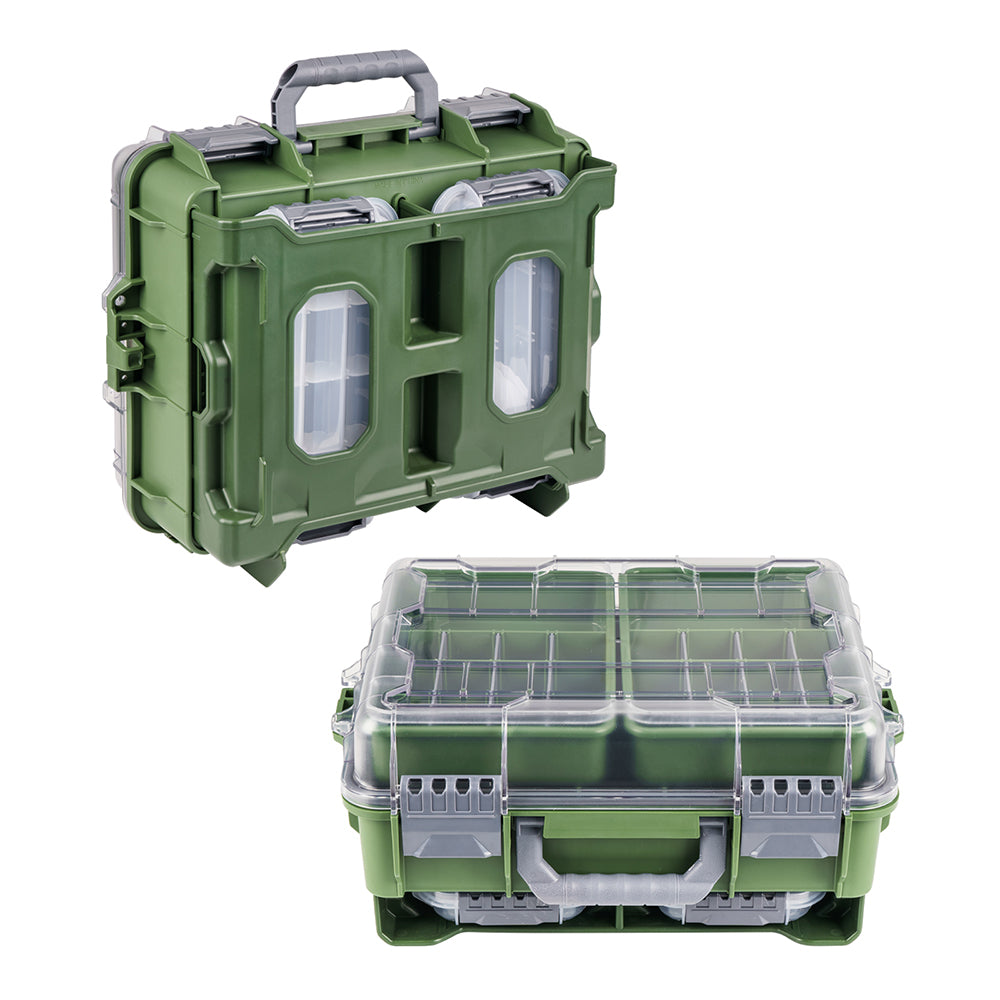 THKFISH Waterproof Large Fishing Tackle Box with 3500 Fishing Gear Box